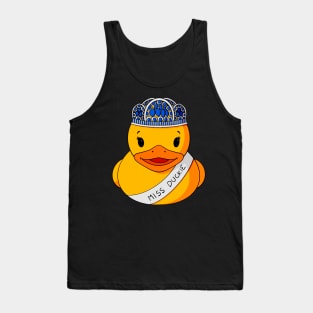 Beauty Pageant Winner Rubber Duck Tank Top